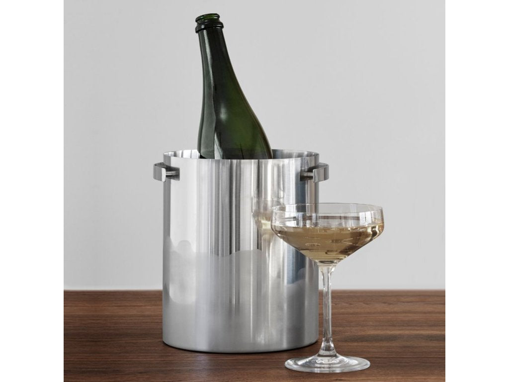 Stelton Champagnekylare ARNE JACOBSEN silver