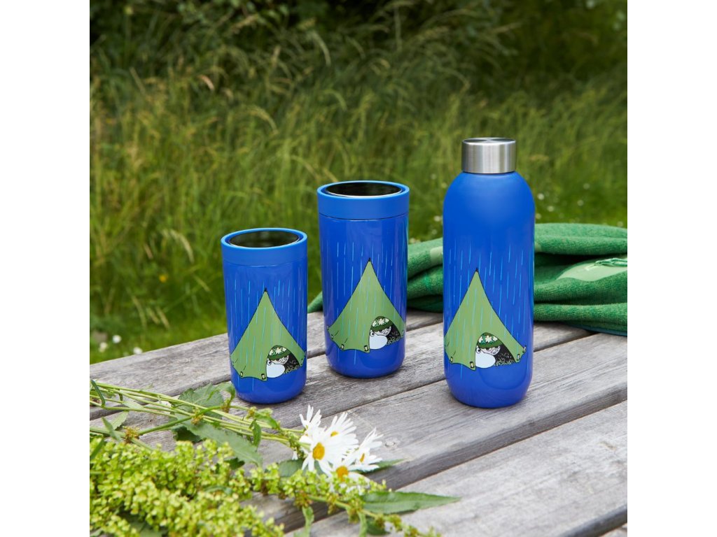 Stelton Termosflaska TO GO CLICK MOOMIN 750 ml, blå