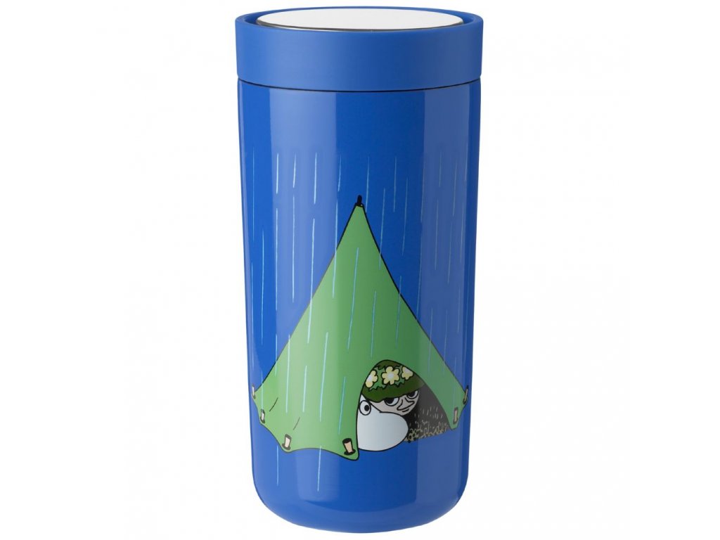 Stelton Resemugg TO GO CLICK MOOMIN CAMPING 400 ml, blå