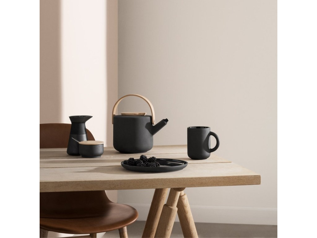 Stelton Sockerskål THEO 100 ml, svart