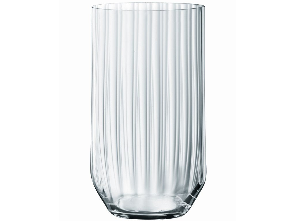 Spiegelau Drinkglas LINEAR 445 ml, set i 4 delar, klart