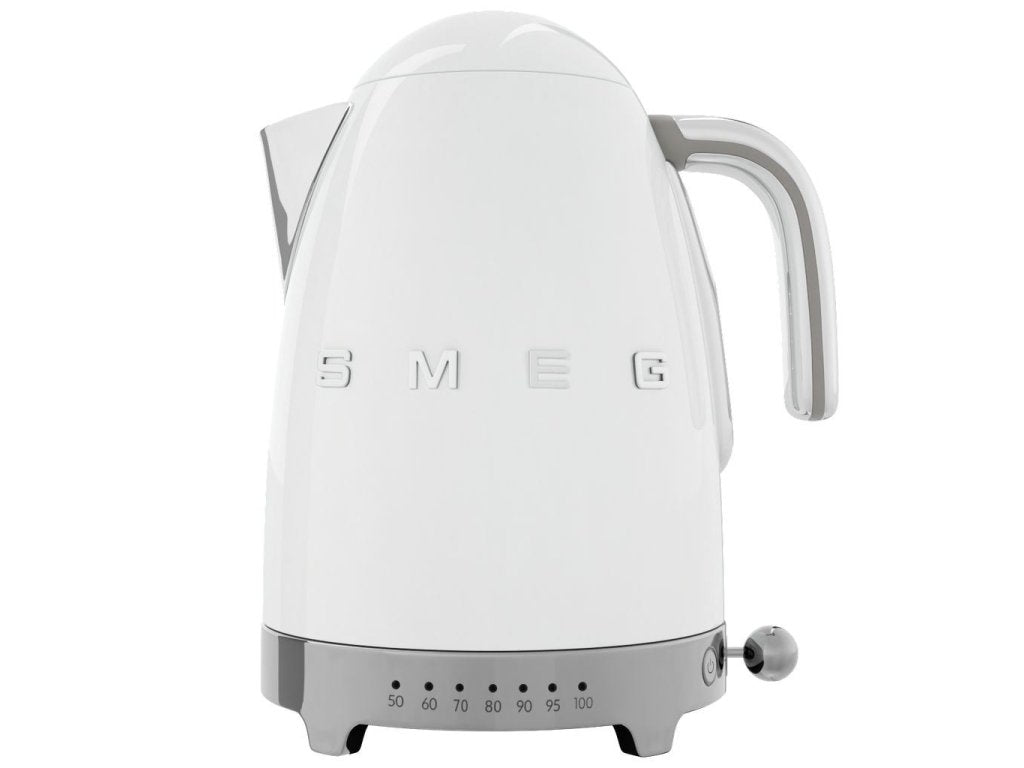 Smeg Temperaturstyrd vattenkokare KLF04PBEU 1,7 l, vit