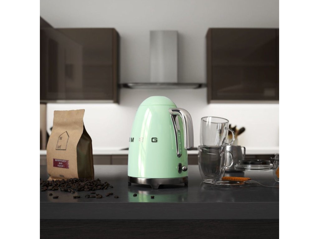 Smeg Elektrisk vattenkokare KLF03PGEU 1,7 l, pastellgrön