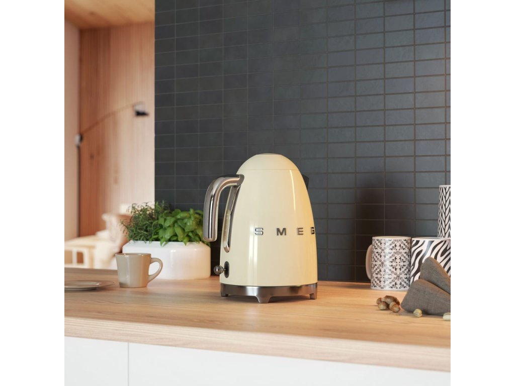 Smeg Elektrisk vattenkokare KLF03CREU 1,7 l, gräddvit