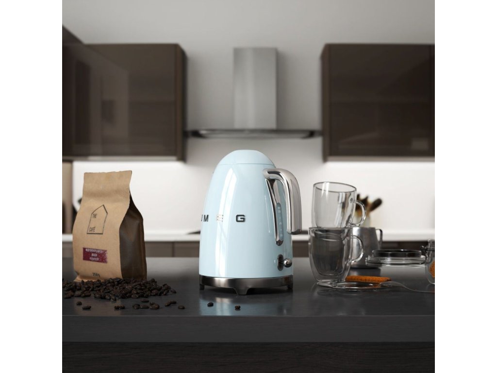 Smeg Elektrisk vattenkokare KLF03PBEU 1,7 l, pastellblå