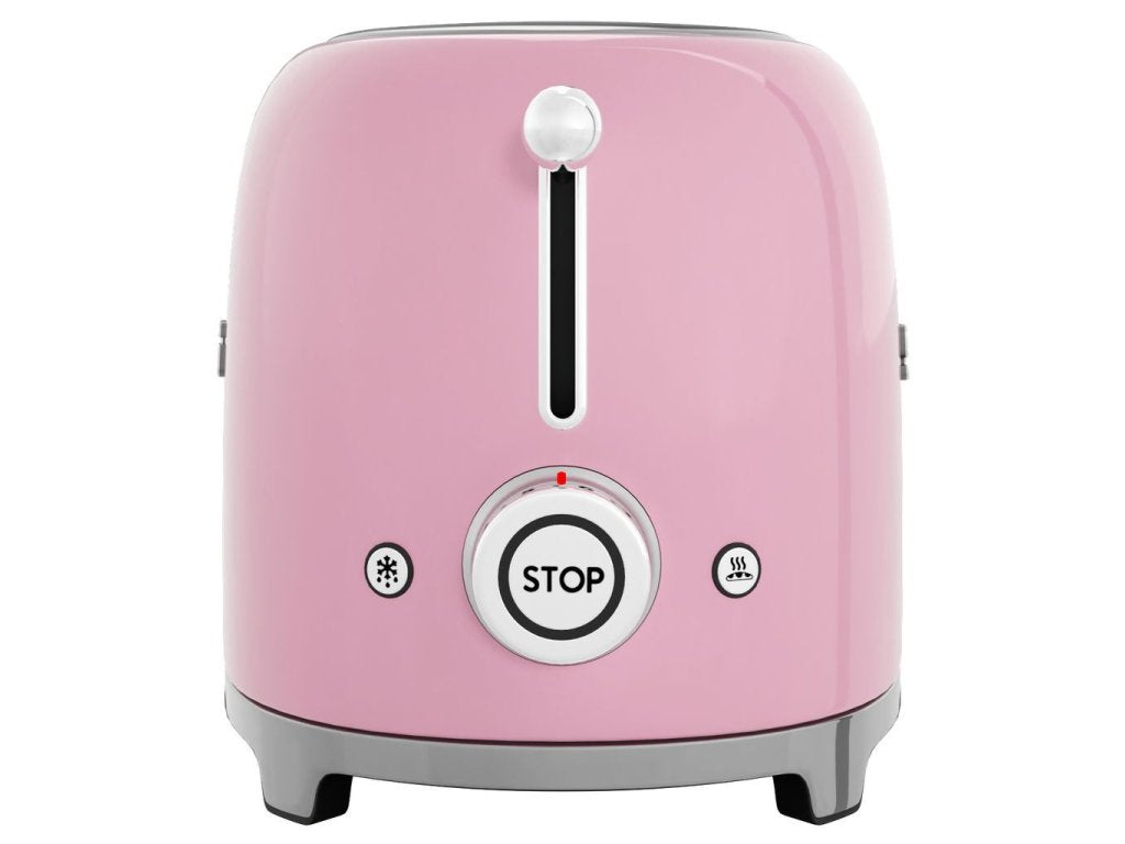 Smeg Brödrost TSF01PKEU, 2 skivor, pastellrosa