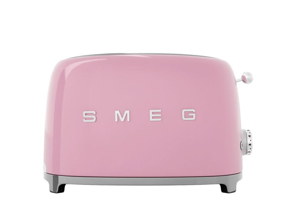 Smeg Brödrost TSF01PKEU, 2 skivor, pastellrosa