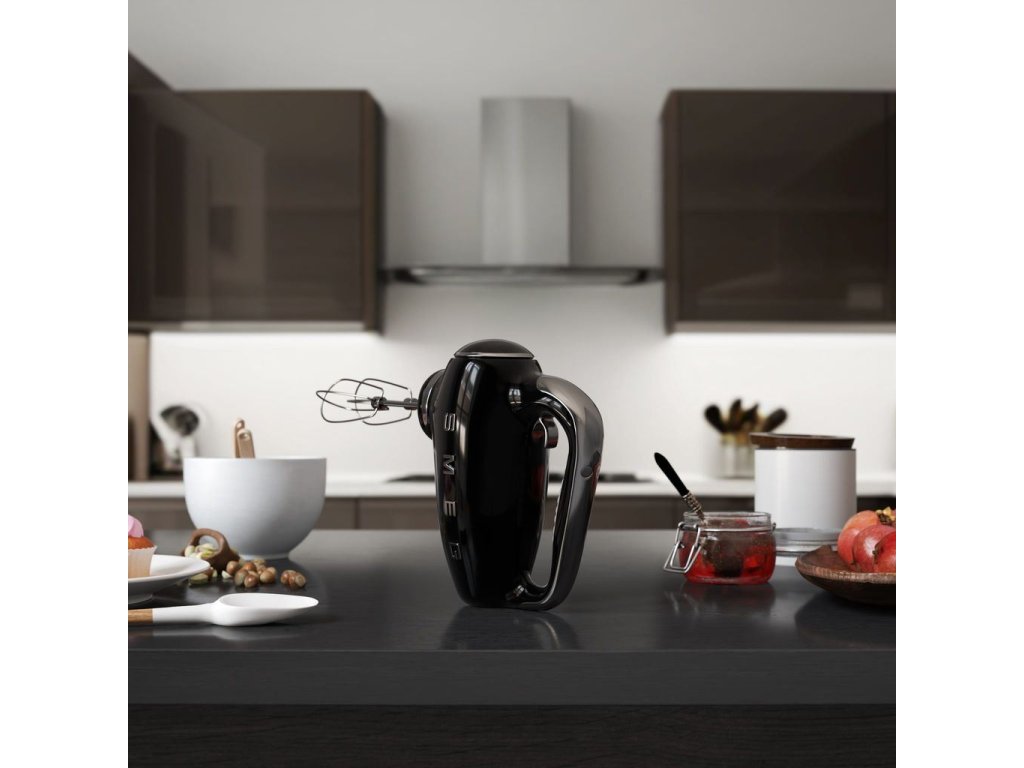 Smeg Elvisp HMF01BLEU, svart