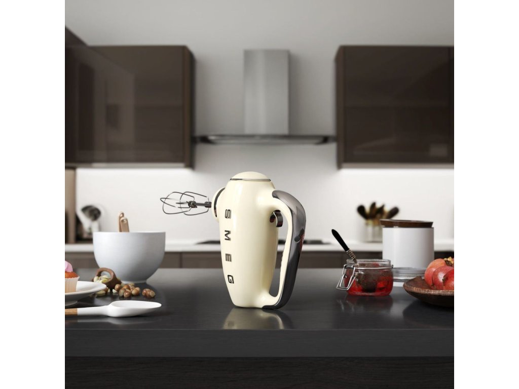 Smeg Elvisp HMF01CREU, gräddvit