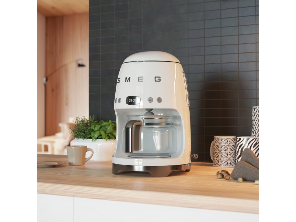 Smeg Kaffebryggare DCF02WHEU, vit