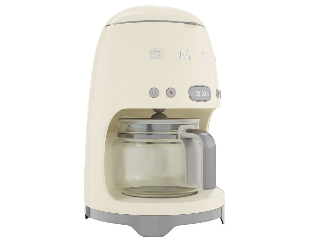 Smeg Kaffebryggare DCF02CREU, gräddvit