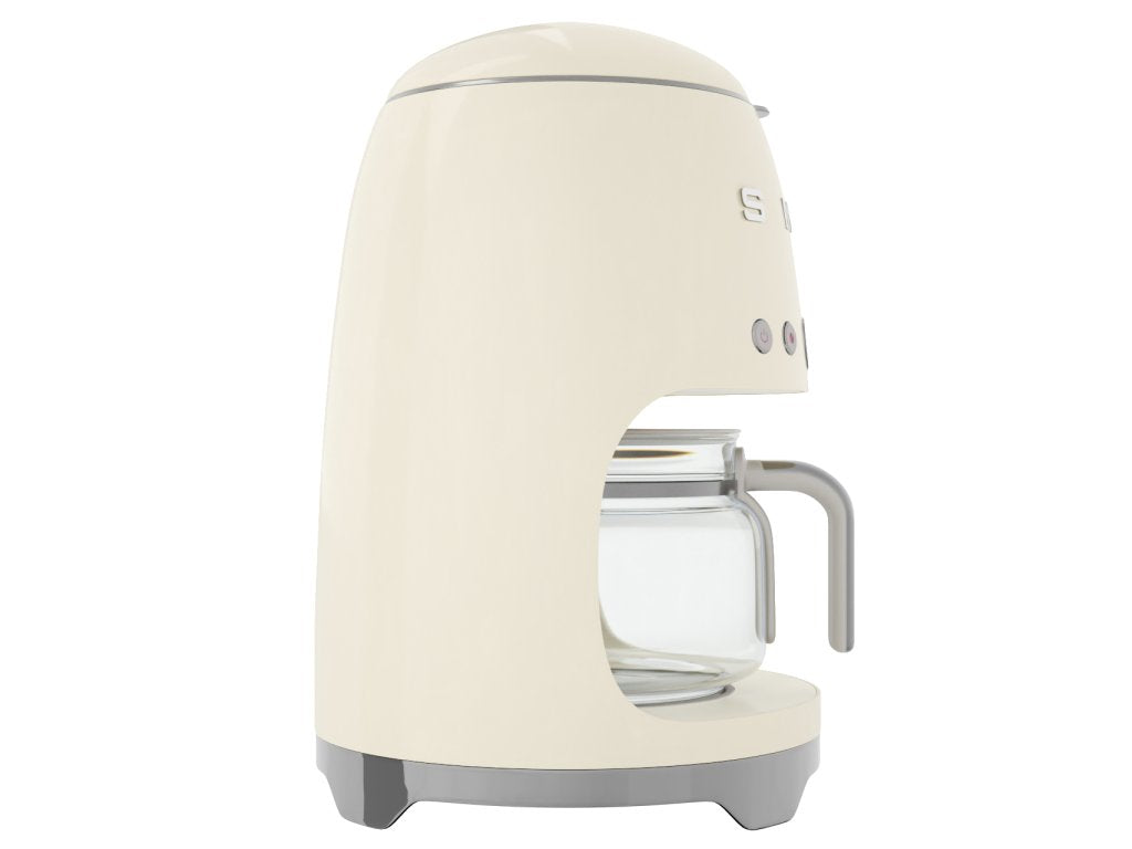 Smeg Kaffebryggare DCF02CREU, gräddvit