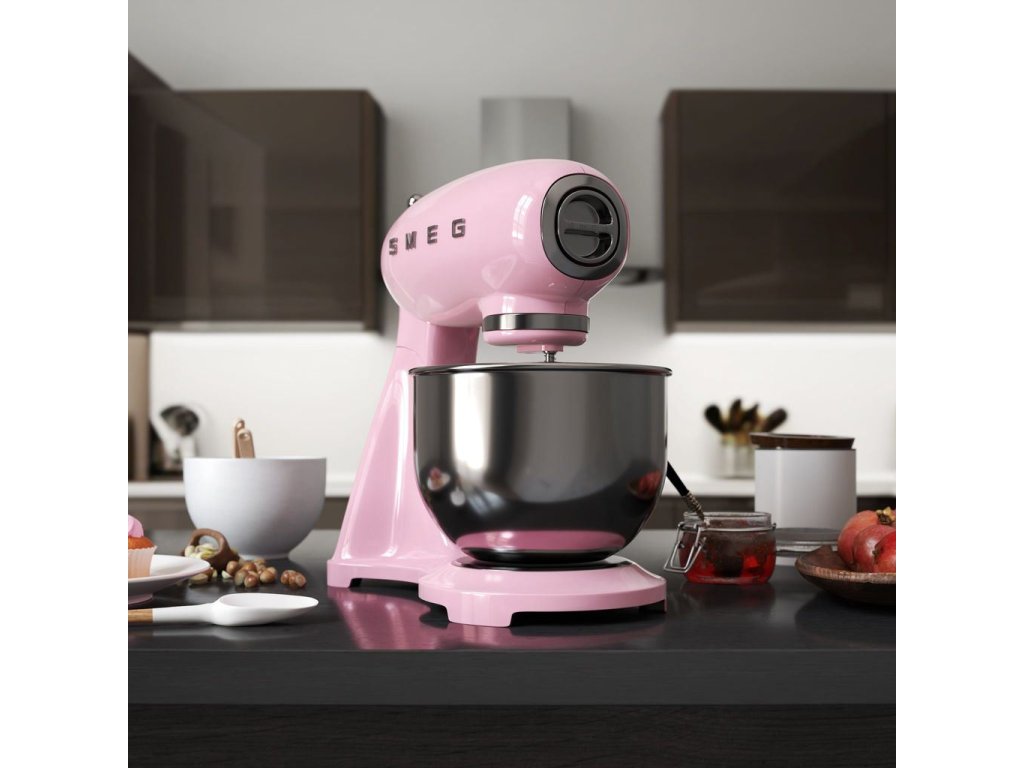 Smeg Hushållsassistent SMF03PKEU, pastellrosa