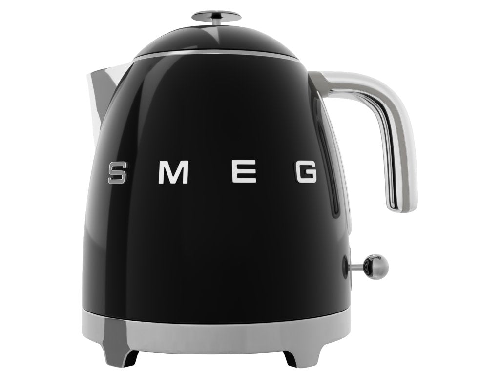 Smeg Elektrisk vattenkokare 50'S STYLE MINI KLF05BLEU, 800 ml, svart