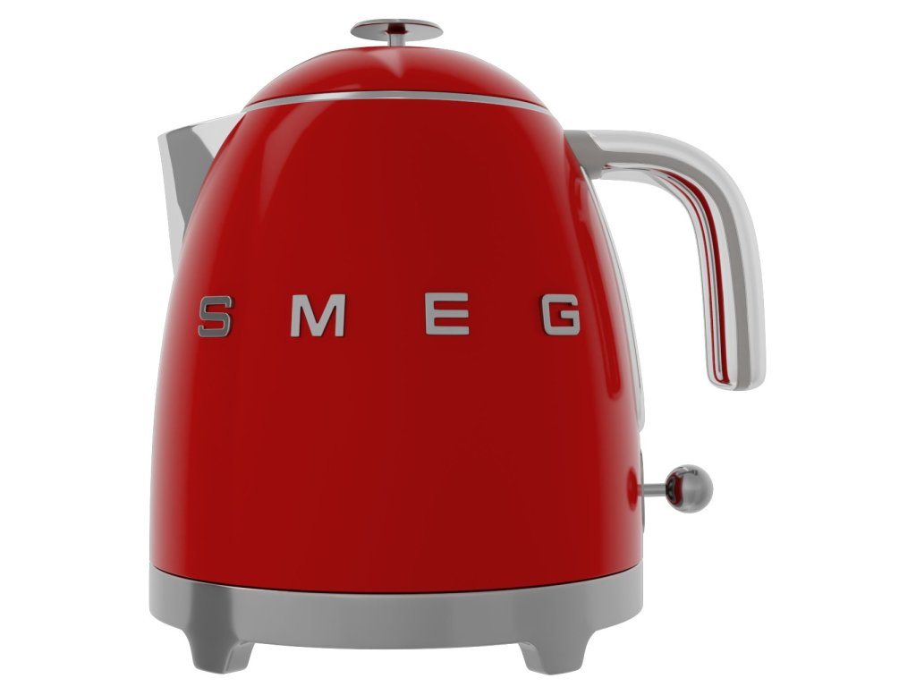 Smeg Elektrisk vattenkokare 50'S STYLE MINI KLF05RDEU, 800 ml, röd