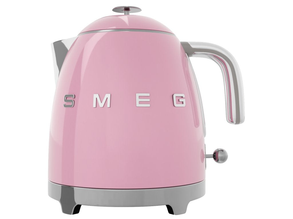 Smeg Elektrisk vattenkokare 50'S STYLE MINI KLF05PKEU, 800 ml, pastellrosa