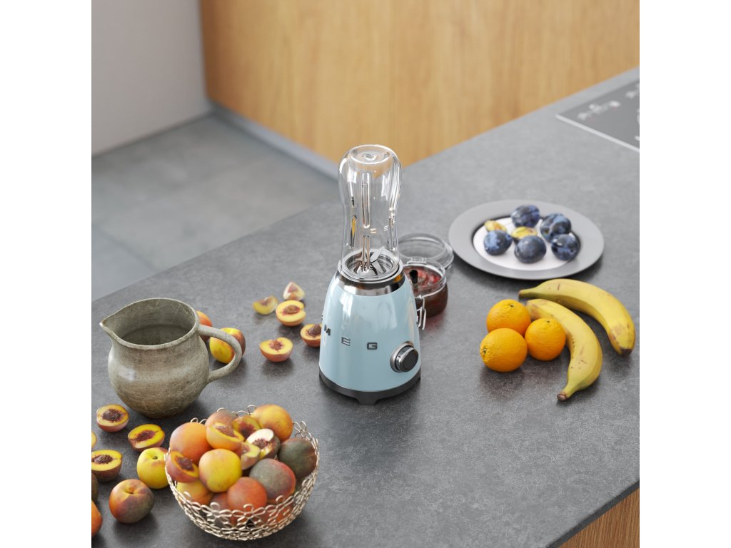 Smeg Smoothiemaskin 50'S STYLE PBF01PBEU, pastellblå