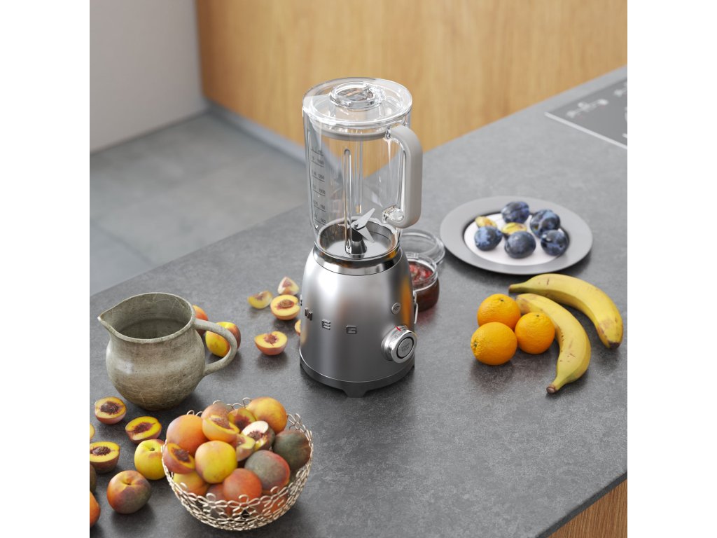 Smeg Mixer 50'S STYLE BLF01SVEU, mattgrå