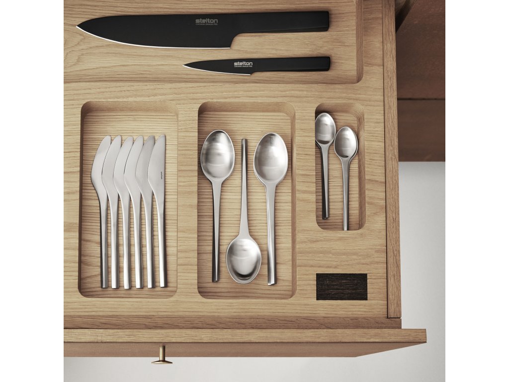 Stelton Matsked PRISME 20 cm, silver, rostfritt stål
