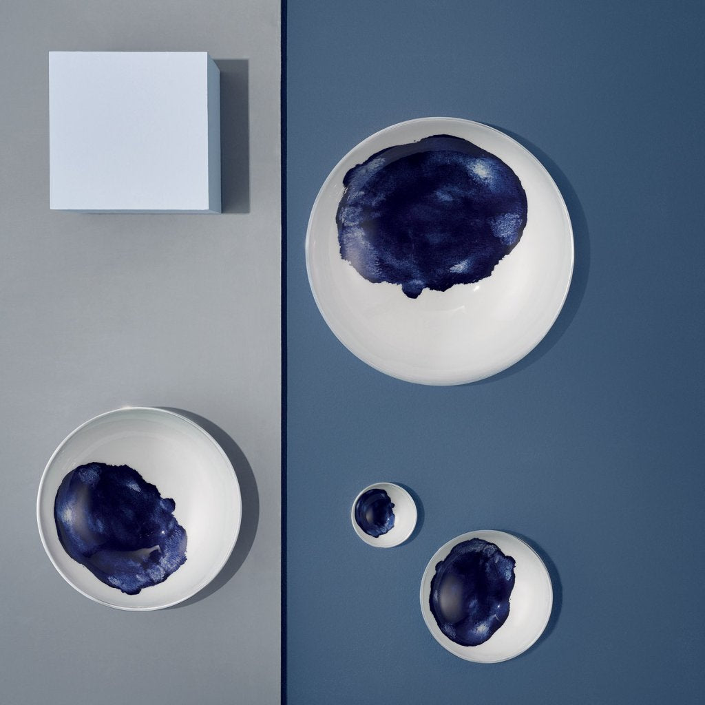 Stelton Serveringsskål STOCKHOLM AQUATIC 40 cm, silver, aluminium