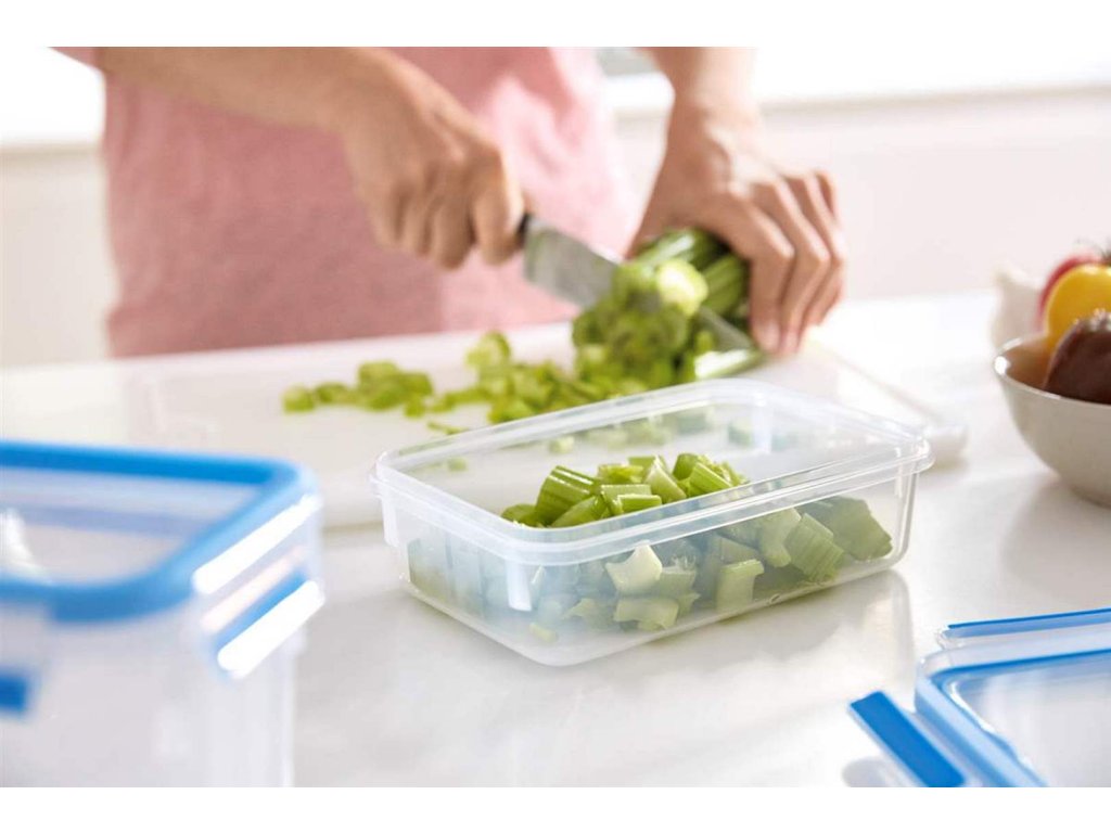 Tefal Matförvaring MASTER SEAL FRESH, set i 3 delar, blå, plast