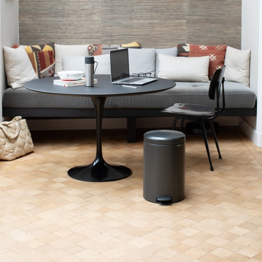 Brabantia Pedalhink NEWICON 20 l, grå, stål