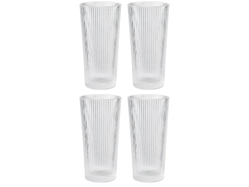 Stelton Drinkglas PILASTRO 300 ml, set i 4 delar, klar