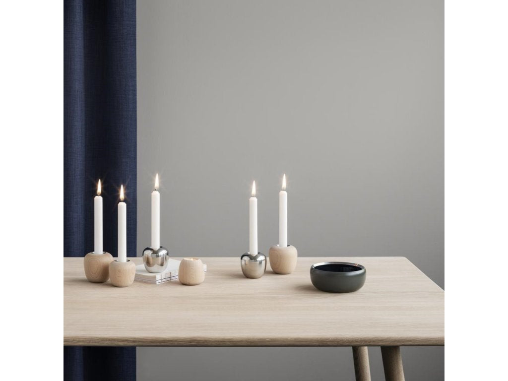 Stelton Fruktskål ORA 15 cm, dark forest, rostfritt stål