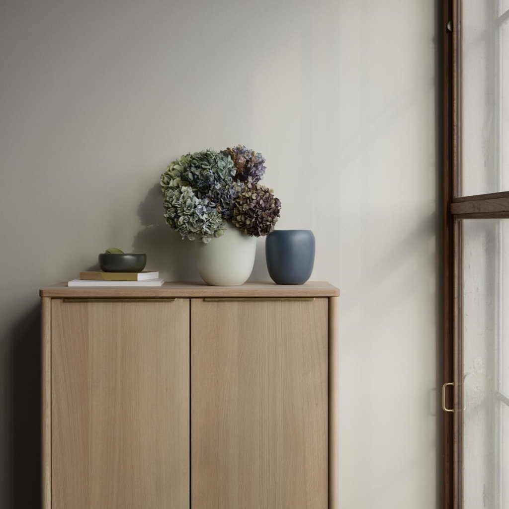 Stelton Vas ORA 18 cm, blå, rostfritt stål