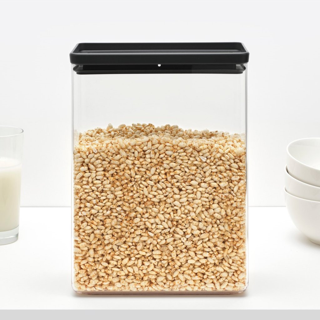 Brabantia Matförvaring TASTY PLUS 5,4 l, mörkgrå, plast