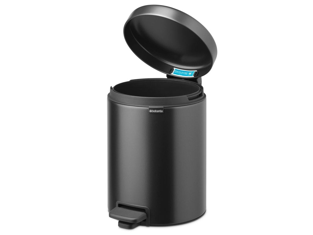 Brabantia Pedalhink NEWICON 5 l, konfidensgrå, stål