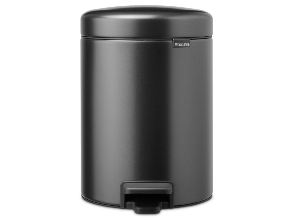 Brabantia Pedalhink NEWICON 5 l, konfidensgrå, stål