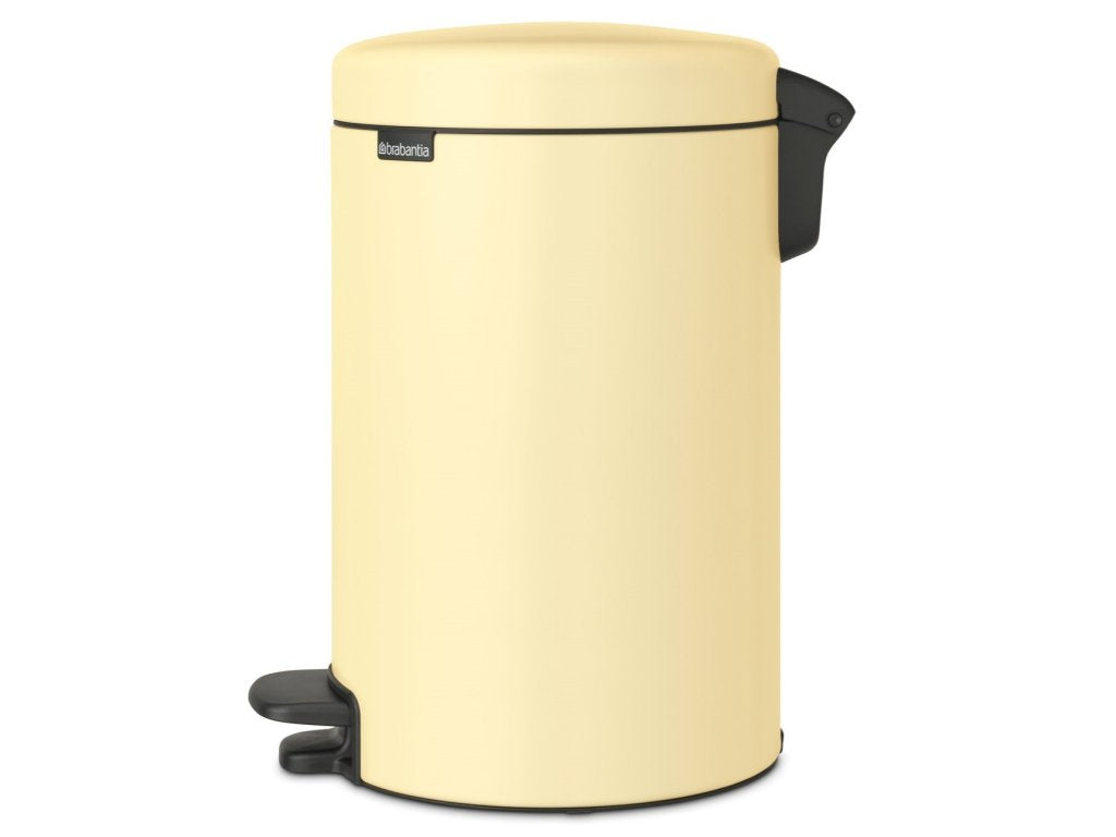 Brabantia Pedalhink NEWICON 12 l, blek gul, stål