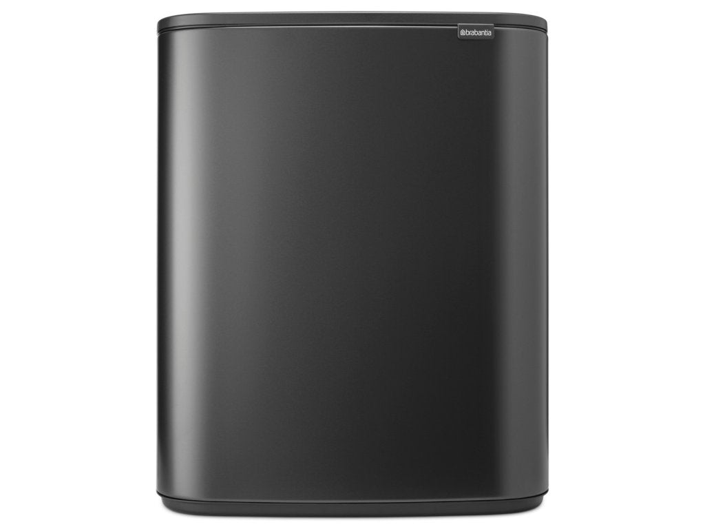 Brabantia Soptunna med trycklock BO TOUCH BIN 60 l, mörk grå, stål