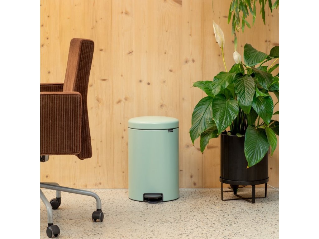 Brabantia Pedalhink NEWICON 20 l, jadegrön, stål