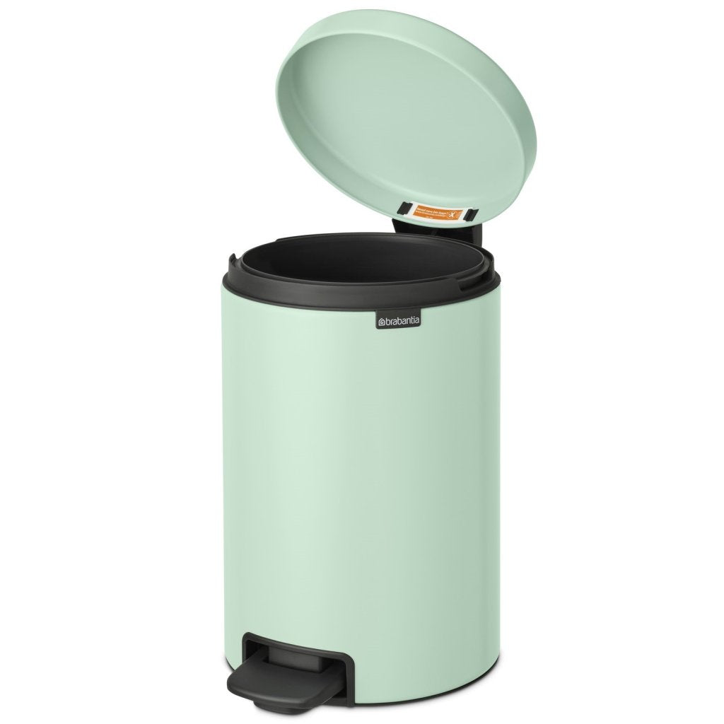 Brabantia Pedalhink NEWICON 12 l, jadegrön, stål