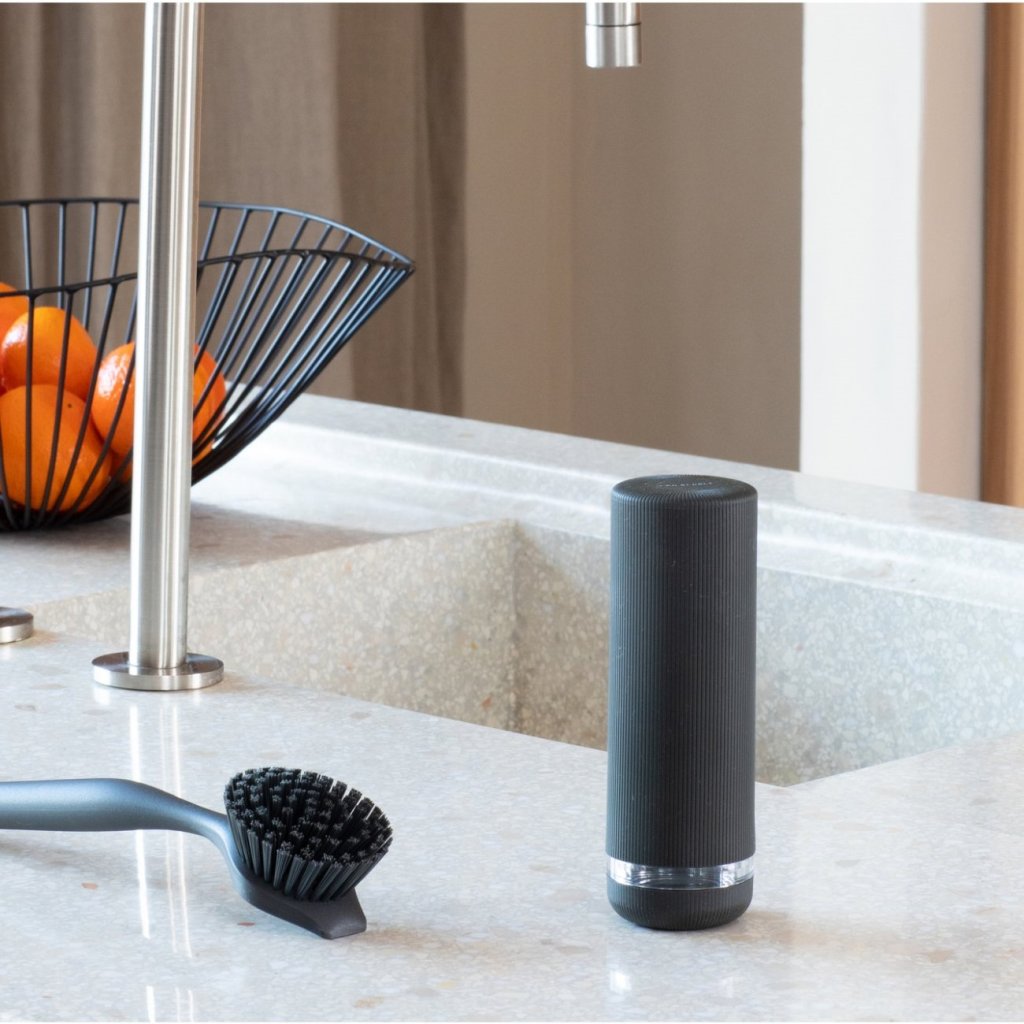 Brabantia Tvålautomater SINKSTYLE 200 ml, set i 2 delar, mineralgrå, stål