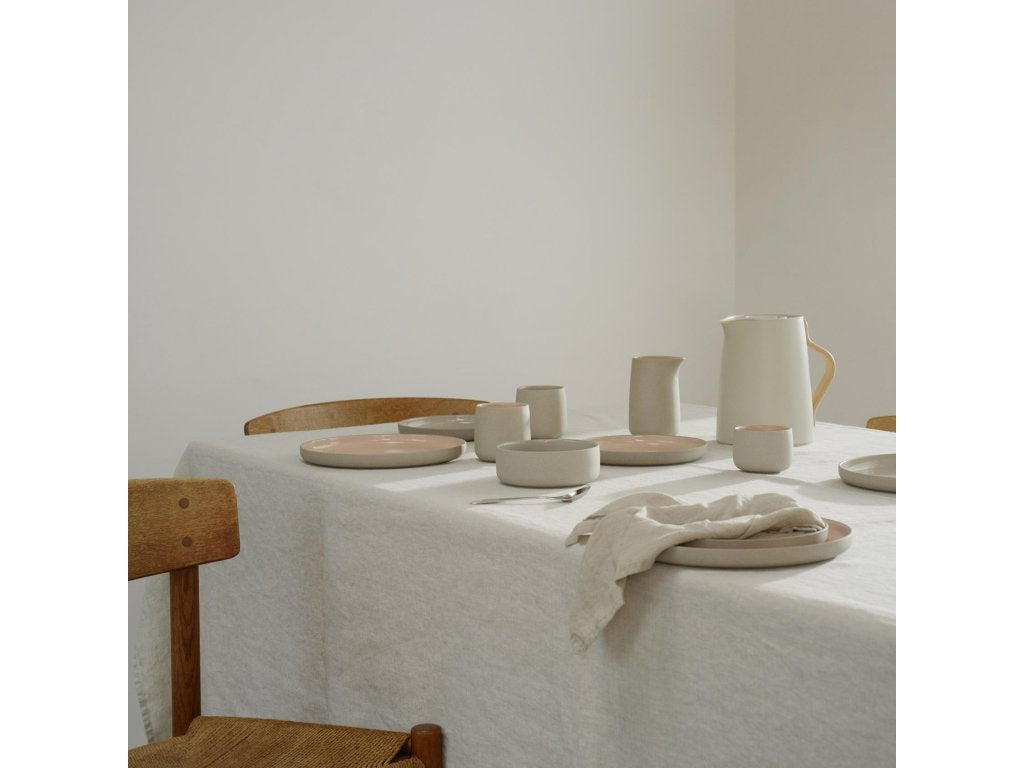 Stelton Middagstallrik EMMA 24 cm, set i 2 delar, rosa, stengods