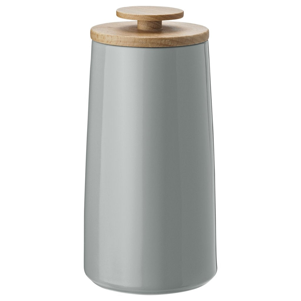 Stelton Köksförvaringsburk EMMA 0,7 l, grå, stengods