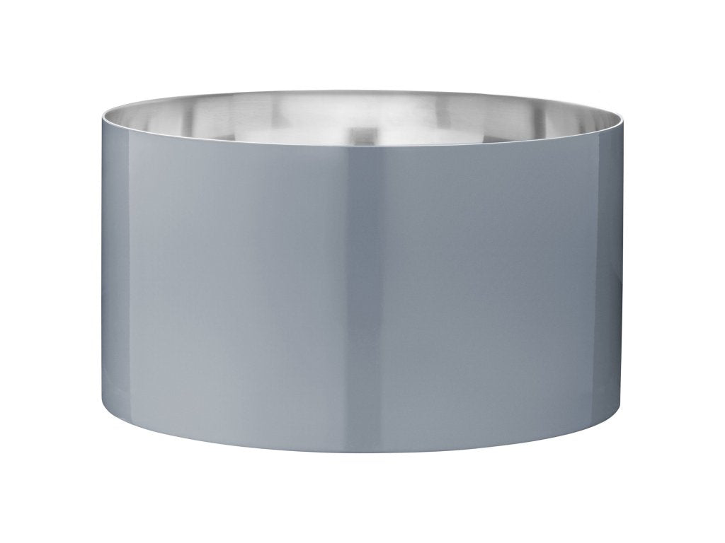 Stelton Salladsskål ARNE JACOBSEN 24 cm, rökig blå, rostfritt stål