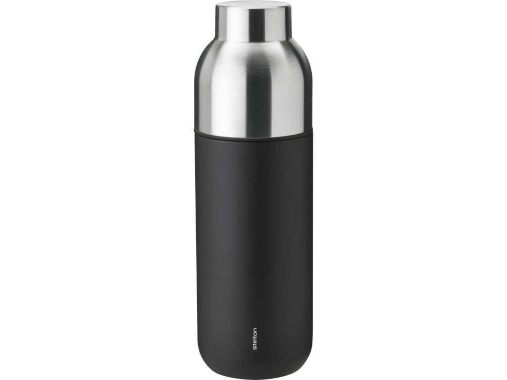 Stelton Termosflaska KEEP WARM 0,75 l, svart, rostfritt stål