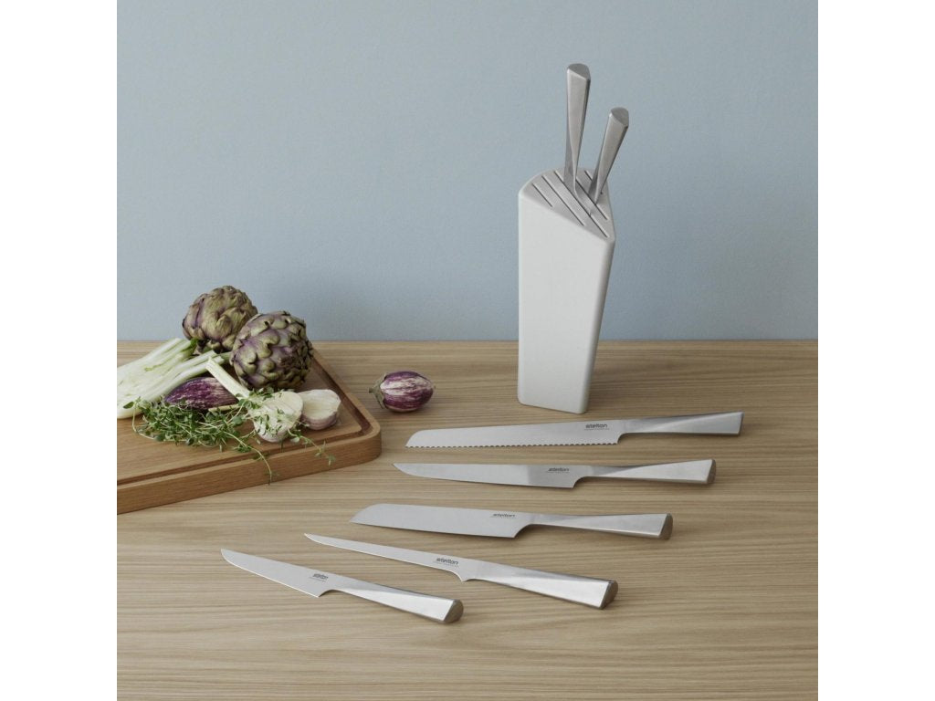 Stelton Urbeningskniv TRIGONO 20 cm, silver, rostfritt stål