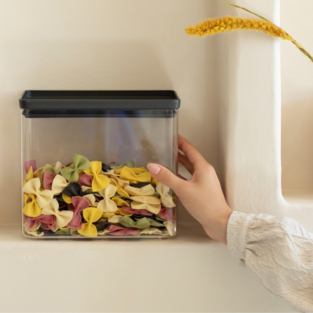 Brabantia Matförvaring TASTY PLUS 3,5 l, mörkgrå, plast