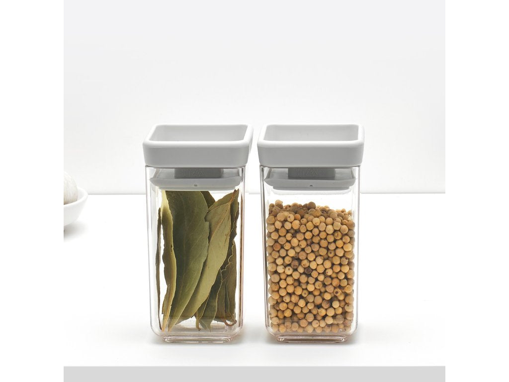 Brabantia Matförvaring TASTY PLUS 150 ml, set i 2 delar, ljusgrå