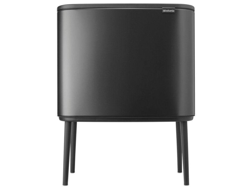 Brabantia Soptunna med trycklock BO TOUCH BIN 36 l, mörk grå, stål