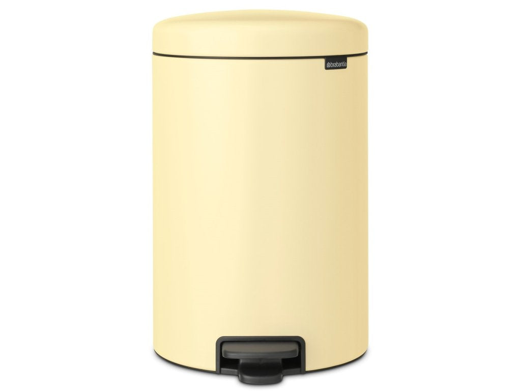 Brabantia Pedalhink NEWICON 20 l, mjuk gul, stål
