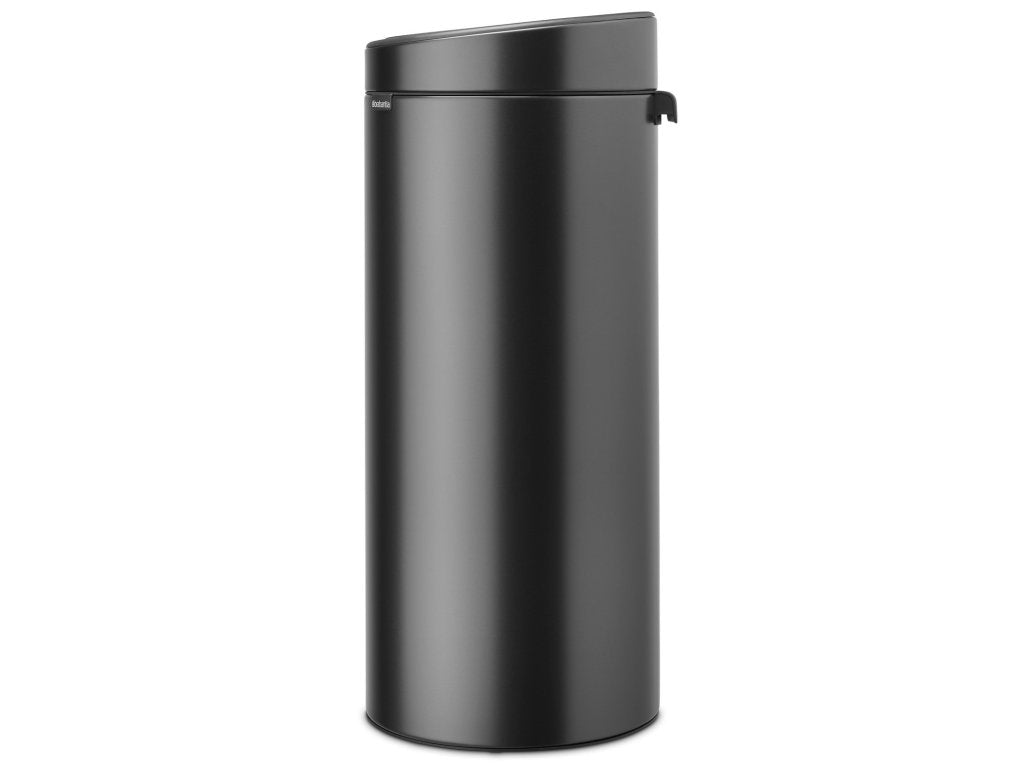 Brabantia Soptunna med trycklock TOUCH BIN NEW 30 l, mörk grå, stål