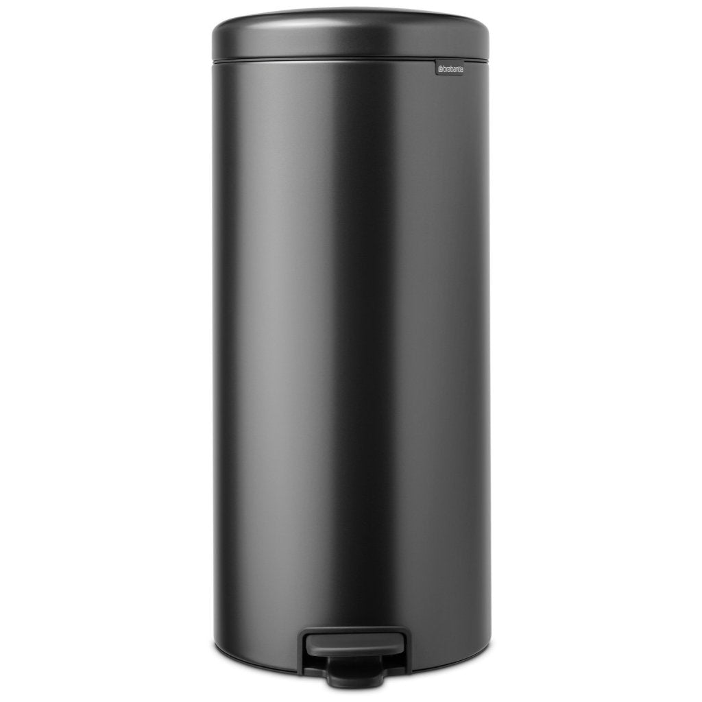Brabantia Pedalhink NEWICON 30 l, mörk grå, stål