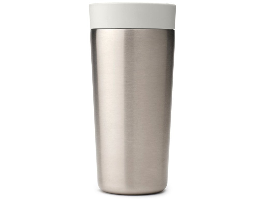 Brabantia Termosmugg MAKE & TAKE 360 ml, ljusgrå, stål