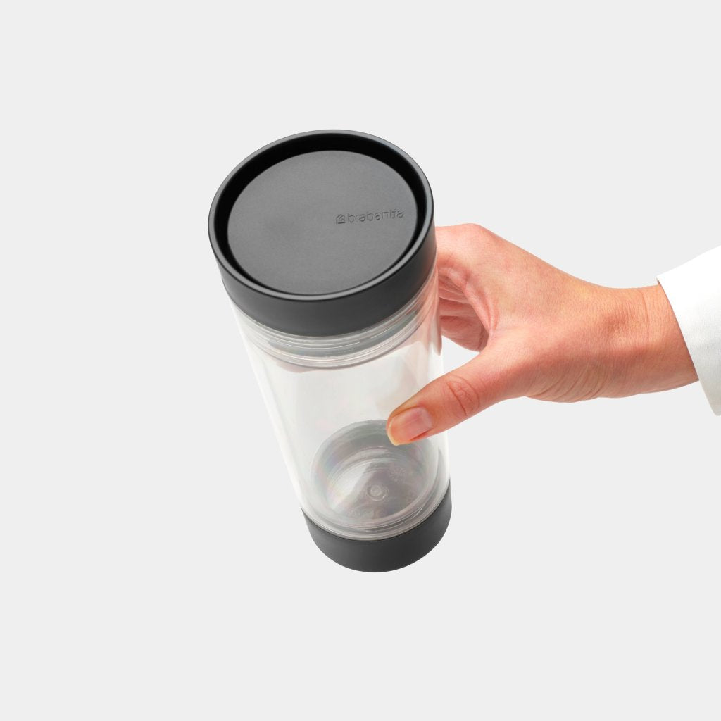 Brabantia Resemugg MAKE & TAKE 360 ml, mörkgrå, plast